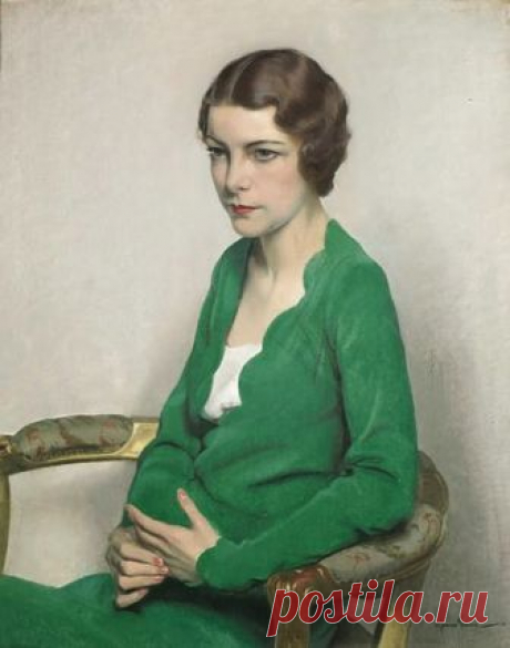 Художник Герберт Джеймс Ганн / Sir Herbert James Gunn (Шотландия, 1893-1964) и его картины