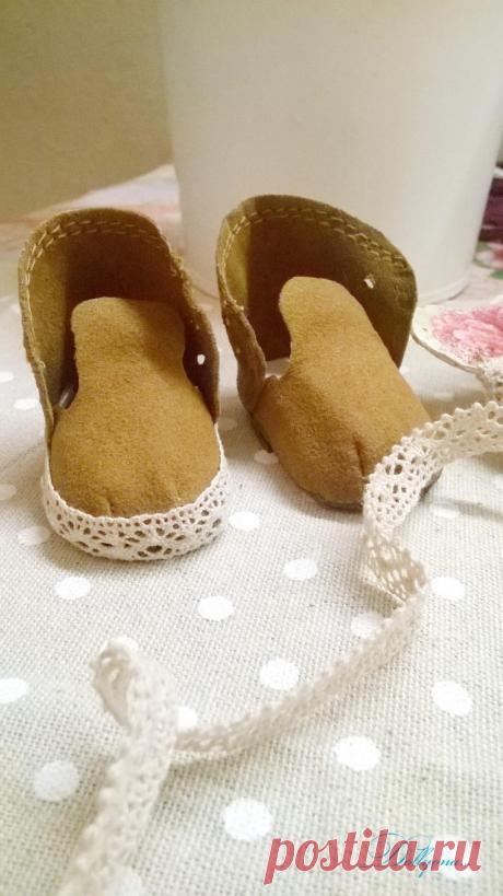 Создаем обувку для куколки - Ярмарка Мастеров - ручная работа, handmade