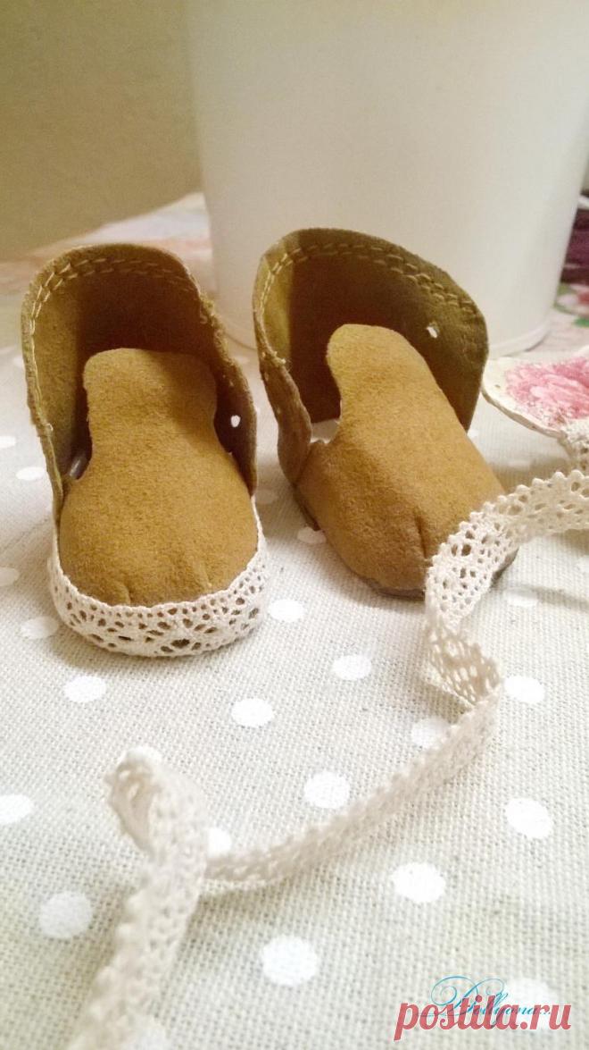 Создаем обувку для куколки - Ярмарка Мастеров - ручная работа, handmade