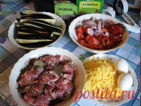 Имамбоилди (мясо с баклажанами и сыром) - ХЛЕБОПЕЧКА.РУ