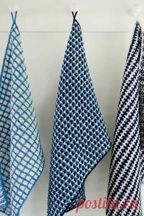 Slip Stitch Dishtowels | Purl Soho