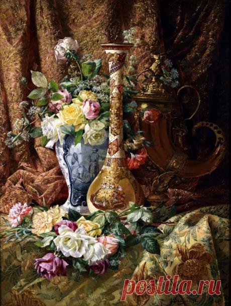 АукционноАнтикварный салон.... Натюрморты и фарфор 19-20 века.