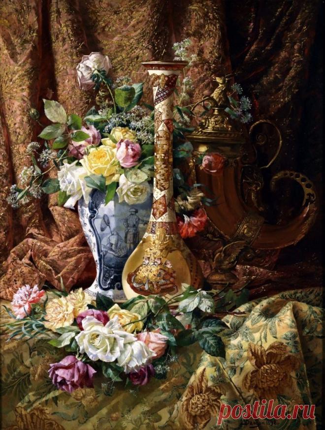 АукционноАнтикварный салон.... Натюрморты и фарфор 19-20 века.