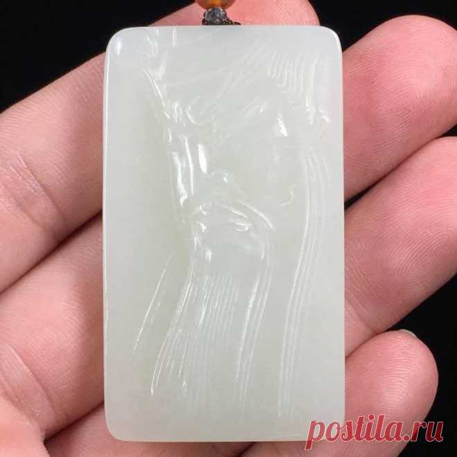 Jade Guan Yu pendant-necklaces for women-amulet necklace-jade | Etsy