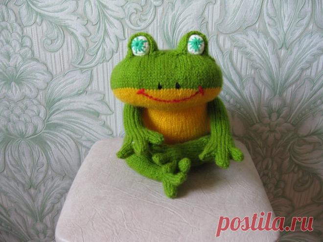 лягушка мягкая , без каркаса