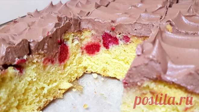 БЕЗ ЗАМОРОЧЕК! Все в ВОСТОРГЕ от Вкуса этого Торта-Пирога и Просят Рецепт