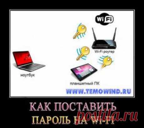 Как поставить пароль на WiFi | Блог Дмитрия Валиахметова | Компьютер для чайников
