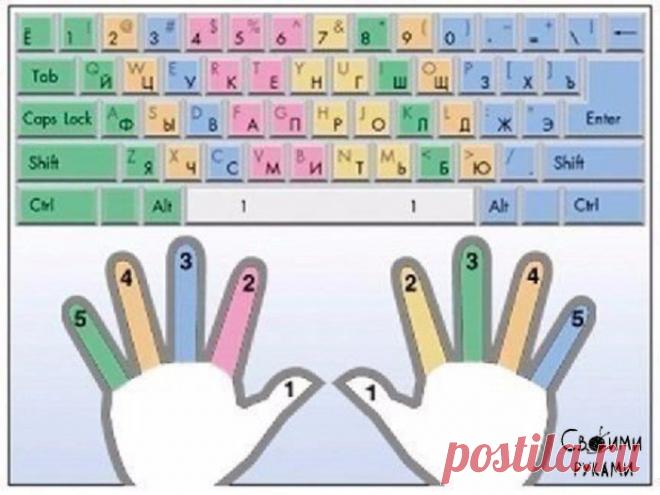 Как научиться печатать "вслепую"?