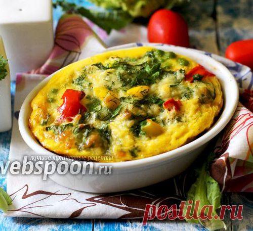 Омлет с капустой романеско