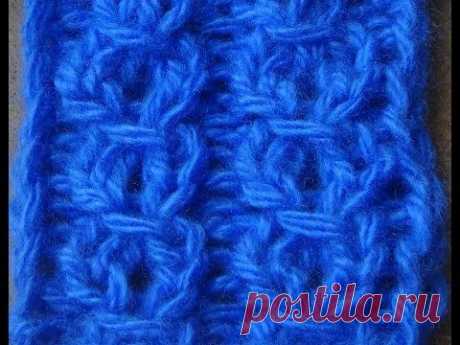 Узор спицами №1. Knitting pattern №1