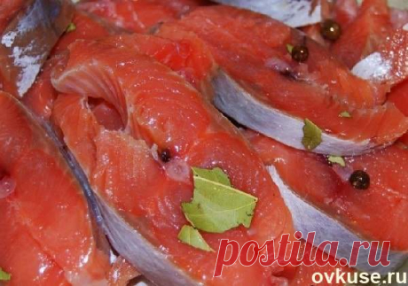 Солим горбушу - Простые рецепты Овкусе.ру