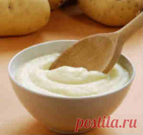 Картофельная маска для лица