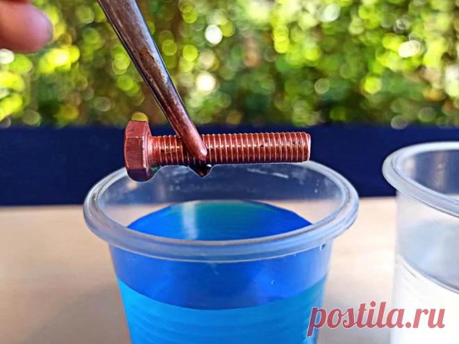 Как меднить любые металлические детали без электролиза за несколько секунд: применение основ химии в домашних делах Химические основы процесса. Техника безопасности. Оборудование и материалы. Технология процесса.