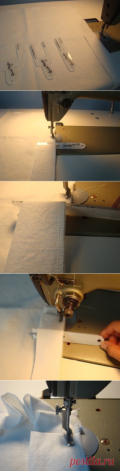 Приспособление для шитья складочек