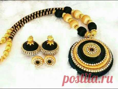 silk Thread Designer Jewellery Making
