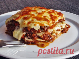 Самые вкусные рецепты: Домашняя лазанья