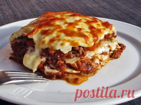 Самые вкусные рецепты: Домашняя лазанья
