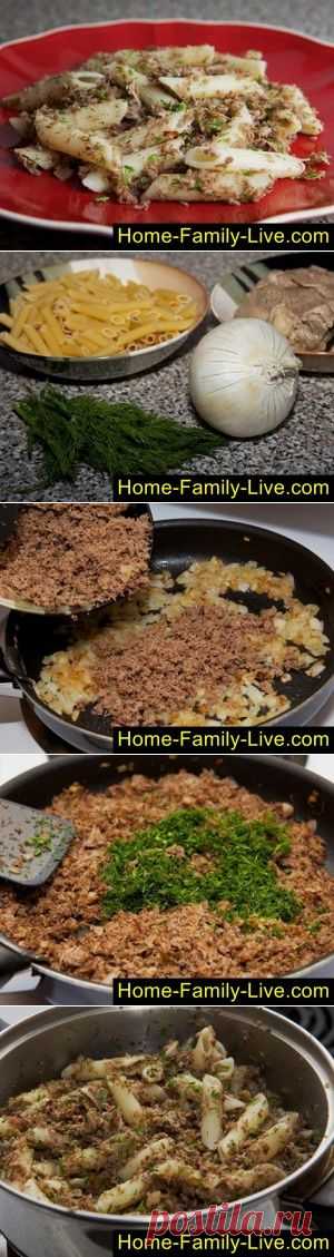Макароны по-флотски - пошаговый фоторецепт - макароны с фаршемКулинарные рецепты
