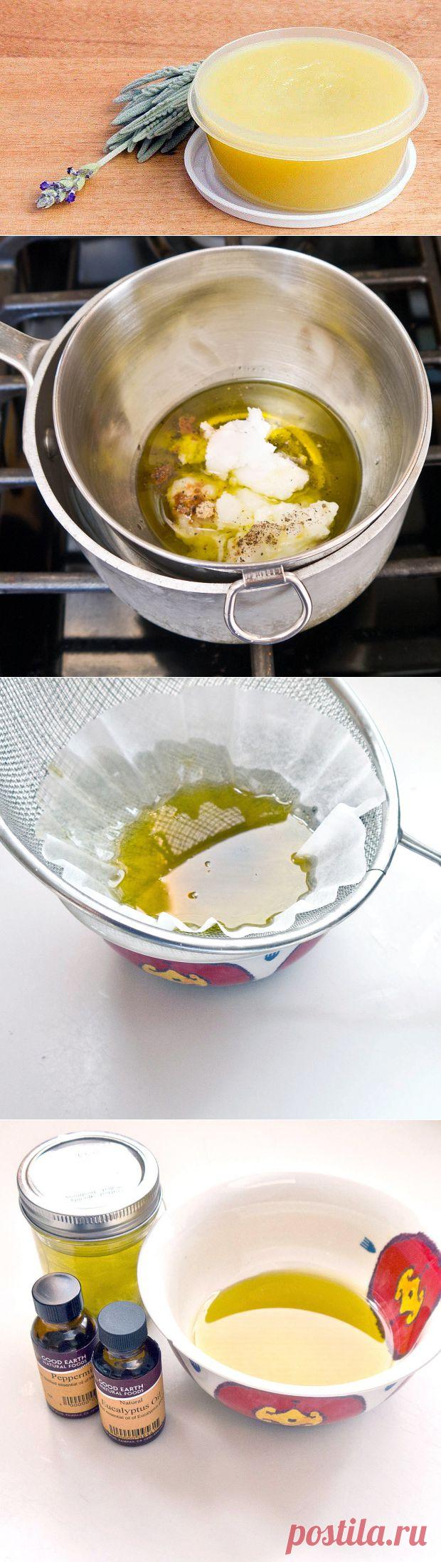 Средство от боли в мышцах: целебная мазь своими руками