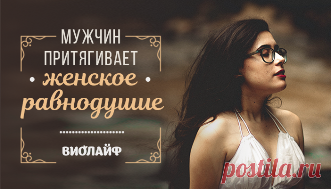 Мужчин притягивает женское равнодушие
Уже давно стала крылатой фраза Пушкина: «Чем меньше женщину мы любим, тем...
Читай дальше на сайте. Жми подробнее ➡