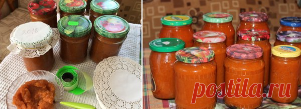 Кабачковая икра без 
