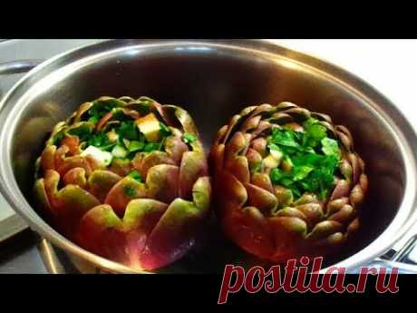 Artichoke recipe. The most Delicious and Simple Italian ARTICHOKE recipe - YouTube