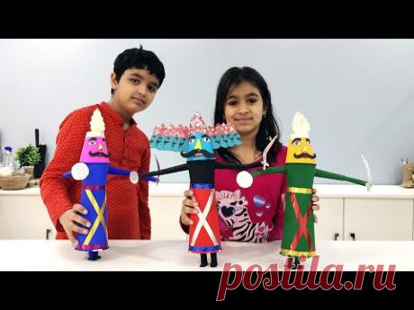 How to Make Ravana # 3 | Crafts Junction