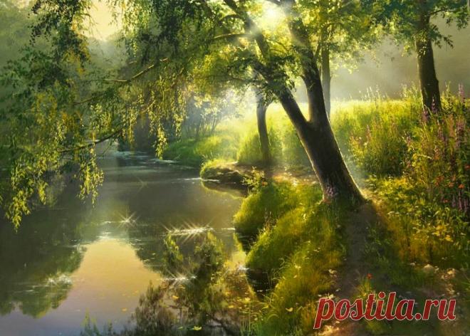 Невероятной красоты пейзажи белорусского художника Белорусский художник Виктор Юшкевич

























источник