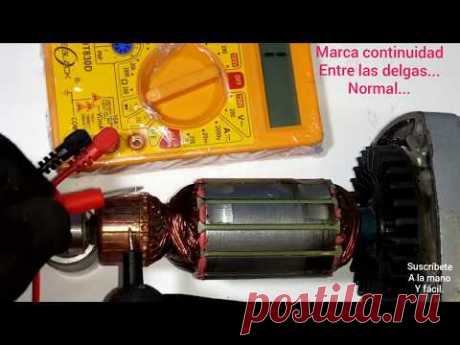Cómo comprovar el estado de las armadura de los motores ..