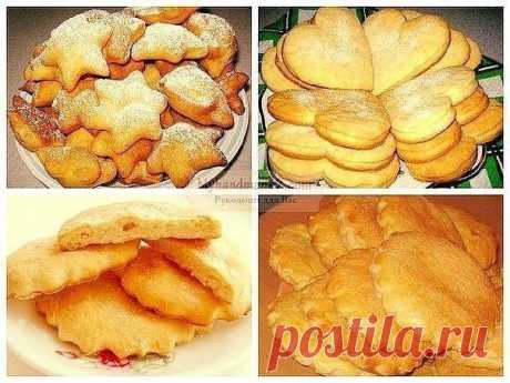 Домашнее печенье. Очень вкусно и быстро.