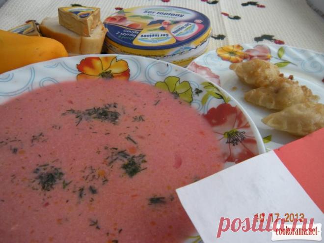 Польський борщ (червоний). Польські дні в сім'ї Удовенко (обід) / М'ясні супи / Кукорама — смачні рецепти!