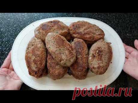 Котлеты из фасоли. ППростые рецепты.