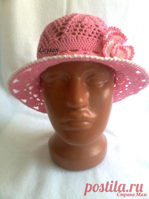 Летняя шляпка-панама (Вязание крючком) — Журнал Вдохновение Рукодельницы