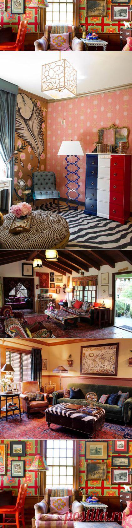 Сочетание орнаментов в интерьере | УЮТНЫЙ ДОМ | советы