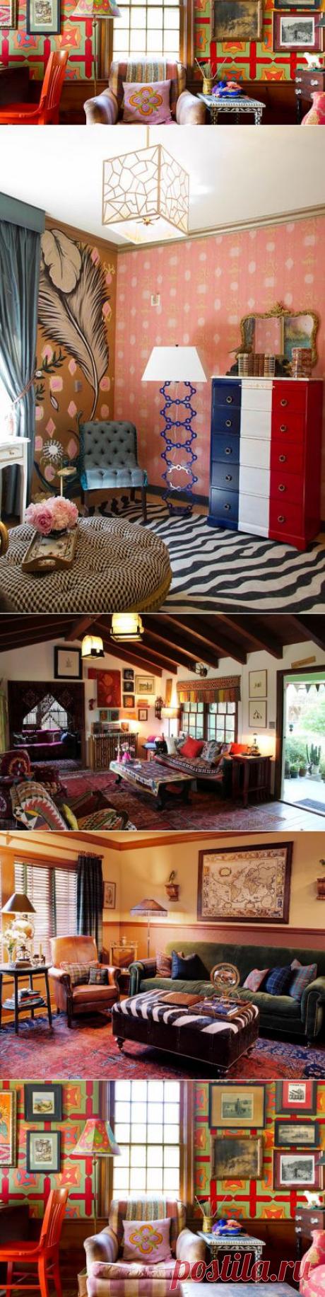 Сочетание орнаментов в интерьере | УЮТНЫЙ ДОМ | советы