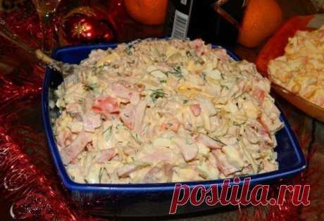 Салат «Праздничный». Вкусный салат украсит и повседневный и праздничный стол