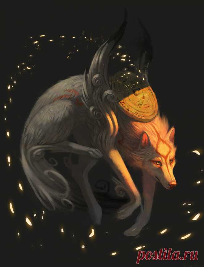Okami Amaterasu by JadeMerien on DeviantArt