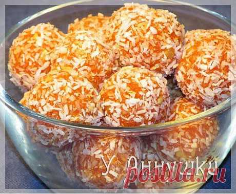 🍭 Морковные конфеты