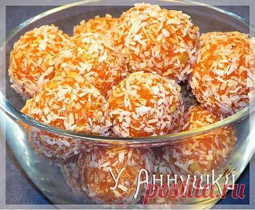 🍭 Морковные конфеты
