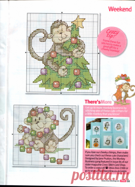 Gallery.ru / Фото #35 - Cross Stitch Crazy 169 ноябрь 2012 + приложение Christmas Co - tymannost