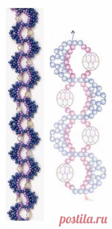 (40) Discount Bead Shopping &amp; FreeDime Store Bracelet Beading Pattern by Sandra D. Halpenny at Sova-Enterprises.com | Jewelery &amp; Beads