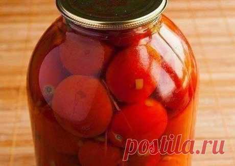 Лучшие кулинарные рецепты: Закрываем помидоры без уксуса