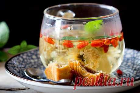 Зеленый чай с ягодами годжи рецепт с фото - 1000.menu