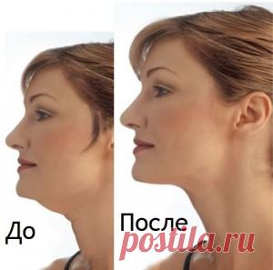 Второй подбородок: как убрать в домашних условиях? — Всегда в форме!