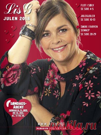 Новогодний каталог одежды для полных женщин среднего возраста датского бренда Lis G 2019