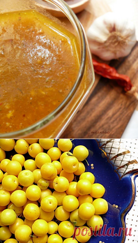 Соус из желтого или красного ткемали &amp;#8212; Cook-Talk