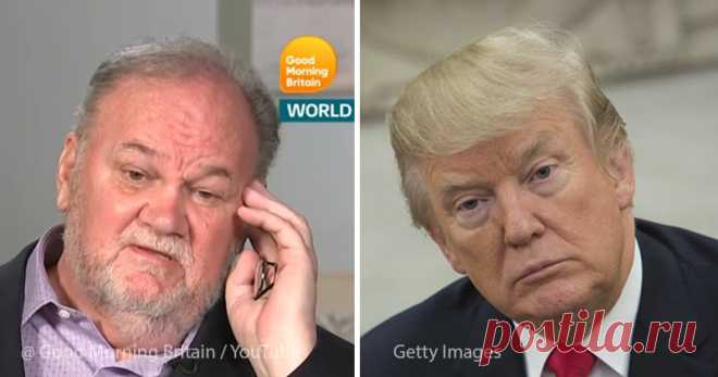 Отец Меган Маркл добивается аудиенции: «Если королева планирует встретиться с Трампом, ей стоило бы познакомиться и со мной» . Милая Я