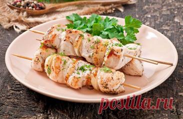 Шашлык из курицы на кефире: рецепт, приготовление, маринад