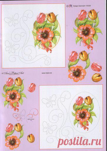 Изонить в открытках