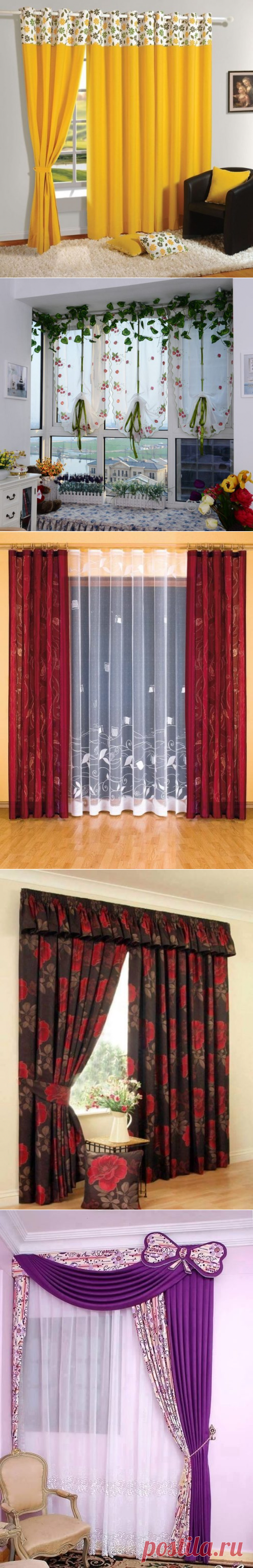 Изысканные идеи оформления окон / Я - суперпупер